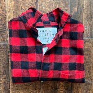 NWOT Frank & Eileen, Eileen shirt, flannel, size small.